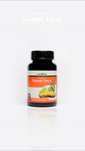 Gamat Emas Isi 50 Kapsul Original - Obat Kolestrol - Diabetes - Asam Lambung - BPOM & HALAL MUI