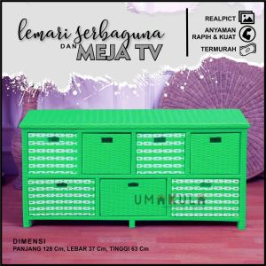 LEMARI RAK 7 LACI 2 WARNA MOTIF LORENG ROTAN SINTETIS MURAH / LACI SERBAGUNA MODERN / RAK PENYIMPANAN BAJU /BERKAS MEJA TV MINIMALIS TERMURAH 2023
