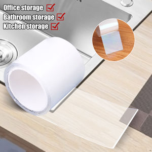 1/2/3/5CM Double-sided Nano Tape Double Sided Tape Transparent No Trace Reusable Waterproof Adhesive Tape Cleanable