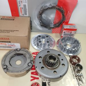 paketan kopling mangkok ganda 18T+ kampas ganda+rumah kampas kopling+kampas kopling+cage jupitet z