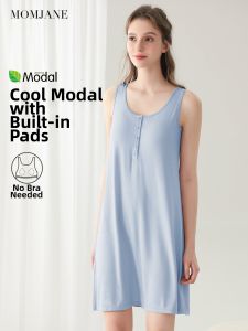 Mom Jane | Maternity Nursing Dress with Pads Modal