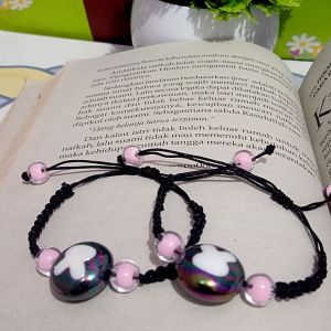 Gelang cantik gemes gelang UV Akrilik gelang tali giok