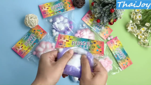 💕ของเล่นแมว💕Cute Cat Paw Squishy ของเล่นการ์ตูนบีบของเล่น ความเครียดบรรเทา ของเล่นMochiช้าReboundใหม่ Kawaii ความเครียดบรรเทาของเล่น Fidget ของเล่นหยิกของเล่น ของเล่นของขวัญวันเกิดใหม่