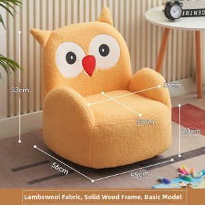 ZHUSHANXIA | Cartoon Adorable Childrens Recliner Sofa Bed
