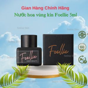 [CHE TÊN] Nước Hoa Vùng Kín Foellie -MÀU ĐEN (Hương thơm ngọt ngào mãnh liệt)