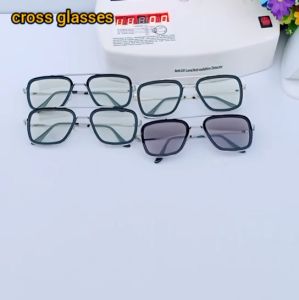 แว่นกรองแสงออกแดดเปลี่ยนสี เลนส์บลูบล็อคออโต้ ทรงเหลี่ยม CGA68