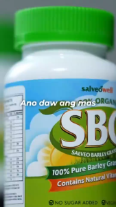 【BUY 1 TAKE 1】Salveo Capsules in a bottle 120capsules 500mg Organic Barley Grass