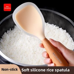 Yisheng | Non-Stick Standable Food-Grade Silicone Serving Spoon