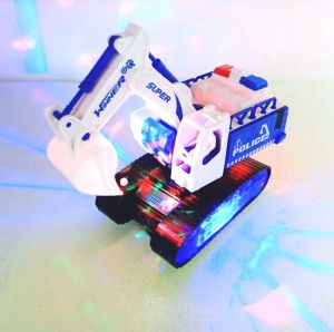 mainan Beko Robot excavator jadi robot automatis berubah jadi robot