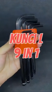 Kunci L 9IN1 SET HEXAGONAL