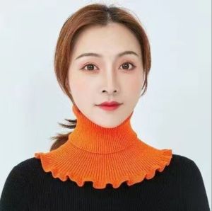 Khăn quàng kiểu cổ lọ cổ áo giả màu trơn giữ ấm thời trang mua đông cho nữ rất tiện lợi nhiều màu để chọn KHANCO01