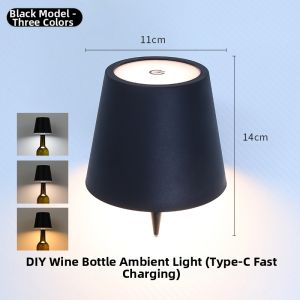 NIOYE | Creative Decorative Bottle Lamp for Desk and Bar