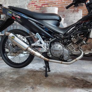 KNALPOT PEKAJAMAN MX OLD - MX NEW & MX KING FREE STIKER