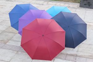 Ô kẻ che mưa nắng gấp gọn phủ lớp chống tia UV cao cấp dù cầm tay 2 lớp dày dặn chống thấm mau khô