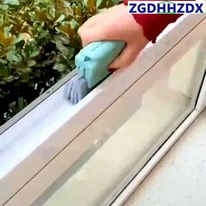 Window Groove Cleaning Brush Tools Magic Window Cleaning BrushWindow Groove Cleaning Brush Hand-held Groove Gap Cleaning Tools Window Blind Sliding Door Track Cleaner Duster Brush for Tile Lines Car Vents Keyboard