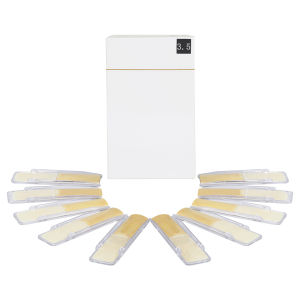 IRIN | IRIN 10 Pcs Eb Alto Saxophone Reed No.2 2.5 3 4 Sax Replacement Mouthpiece Reed Individually ABS Packed Alto Saxophone Accessory
