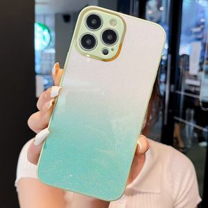 S23 เคสโทรศัพท์กากเพชรสำหรับ 5 แถว สมาร์ท Galaxy A14/A54/A13/A23/A33/A53/A73/A12/A32/A52/A72 5 กรัม ฝาแข็งไล่ระดับสี A70