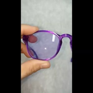 BISA COD - Kacamata Fashion Anak Anak Bentuk Oval Lensa Warna Anti Silau Debu Model Keren Unik Lucu Fashion Anak Terbaru Full Frame Lensa Warna Transparan - ADA KOTAK