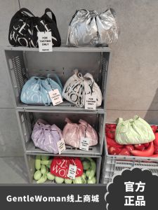 GentleWoman Dumpling Bag Official Authentic Thai Nylon Canvas Crossbody Satchel for Casual Use Small Fresh Style