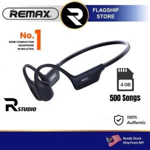 REMAX RB-S11 Bone Conduction Bluetooth Headset IPX68 4GB Memory 500 Songs Open-Ear Headphones