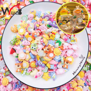 Wenz Cute Cartoon 3D Sticker (Random) PVC Resin Water Bottle Sticker Notebook Sticker 3D立体防水卡通水瓶/手机