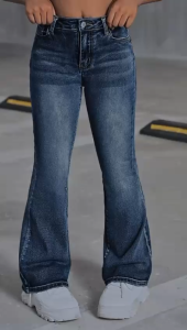 Celana Cutbray Jeans Anak Perempuan 2 - 15 Tahun