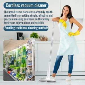 Fully automatic lazy handsfree household cordless mop mop sweeping allinone fully automatic mops