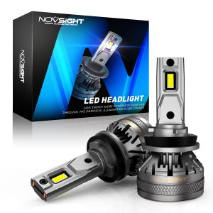 Novsight N37 6500K Super Bright Led Lights for Car H11 Led Headlight Bulb Kit Fog Light High/Low Beam 120W 22000LM Plug&Play Ready Stock 1 Pair 2PCS 2 Year Warranty Free Shipping