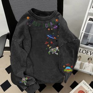 SUOSHE | Áo Hoodie In Hình Buzz Lightyear Dành Cho Nam Và Nữ Size Lớn