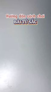 [KAS] Bài Tứ Sắc Size Lớn 112 Lá Giấy Mỹ Thuật Rõ Đẹp Thiết Kế Bắt Mắt Cao Cấp Đồ Chơi Miền Tây