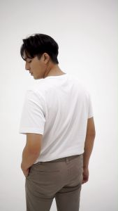 M.Gee Kaos Oblong Polos Original Cleo White
