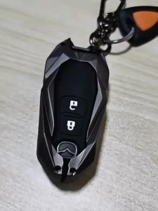 Mazda 3 Mazda 2 Mazda 6 CX3 CX30 CX5 CX8 BT50 เคสกุญแจรถยนต์ พวงกุญแจรถยนต์ เคสกุญแจ กระเป๋ากุญแจรถยนต์ กระเป๋าใส่กุญแจ ปลอกกุญแจ ที่ใส่กุญแจ  Bahan Mewah   Rekaan Khas   Sesuai untuk Pelbagai Model Kereta Mazda   Perlindungan Dua Kunci   R