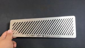 กรองอากาศ แอร์ V1 ลายทแยง แผ่นกันหนู Honda City Gen 5 GM2 GM3 2008-2013