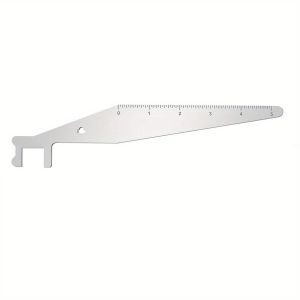 Multi-Purpose Lever Tool Stainless Steel Durable Locksmith Tool Mini Portable Pry Bar Hand Tool for Firefighter/Police