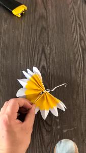 6/10Pcs White Daisy Paper Flower Balls DIY Spring/Summer Floral Party Decor Suitable For Wall/Ceiling Decoration Birthday/Wed