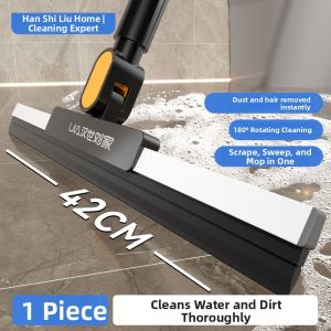 HANSHILIUJIA | Magic Broom Water Scraper 2 in 1 Floor Cleaning Tool
