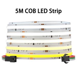 DC24V COB Horse Race LED Strip Set 5M WS2811 CCT Horse Running LED Ribbon Flowing Water Tape Light APP/Remote Control Home Decor