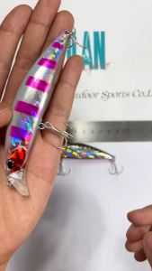 Artificial Bass Hard Baits 95mm 30g Heavy Sinking Minnow Fishing Lure