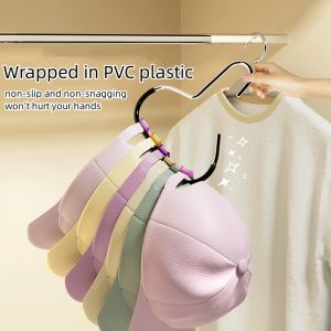 【On Sale】5Pcs Multi-Functional Hat Scarf Hangers Holders Storage Rack Clothes Space
