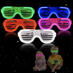 Glow Cold Light Eyes Glasses Led Luminous Glasses Flashing Light Party Ktv Carnival