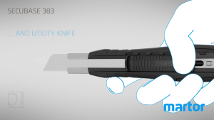 Martor Secubase 383 Safety Knife with Replaceable Blade
