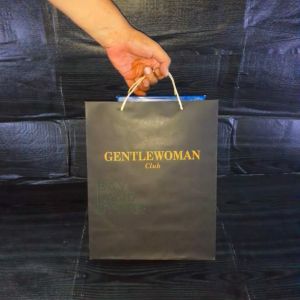 Paper bag Gentle woman club Medium 33 x 26 x 12 cm