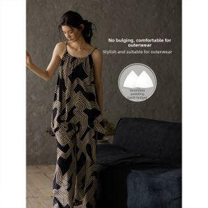 Cool Light Padded Sleepwear Set