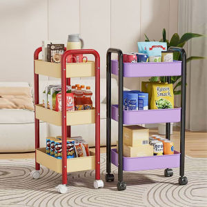 Carbon Steel Mobile Multi-level Storage Rack