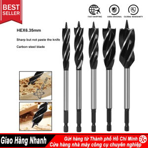 Bộ Mũi Khoan Xoắn 18mm 20mm 25mm Chuyên Dụng Gia Công Vật Liệu Gỗ