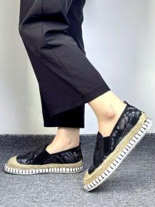 Beijing Handmade Canvas Shoes Mens Slip-On Breathable Workwear Flat Heel Casual Shoes Comfortable Rubber Sole round Toe