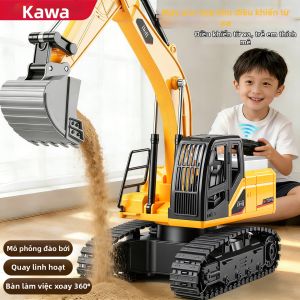 Đồ Chơi Xe Đào Điều Khiển Từ Xa