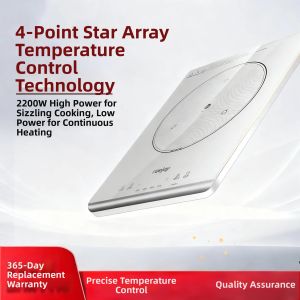 DAGANG | Home Use High Power Ultra-thin Continuous Heating Temperature Control Electric Cooktop
