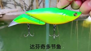 TEASER | TEASER DAVINCI Sections Jointed Swimbait Fishing Lure 19cm 55g Floating Vibration Segment Big Bait Wobblers Soft Tail Baits