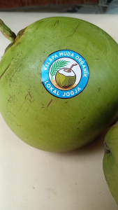 Kelapa Muda Organik Lokal Jogja Segar + Gula Batu Kristal – Minuman Alami Sehat